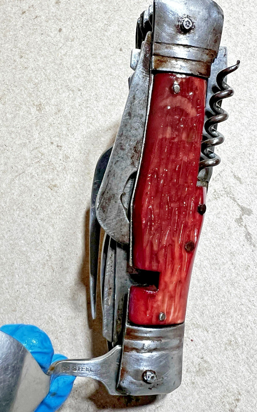 VTG Valor No.11176 Japan Combination Tool Set Camping Survival Knife 11 Tools