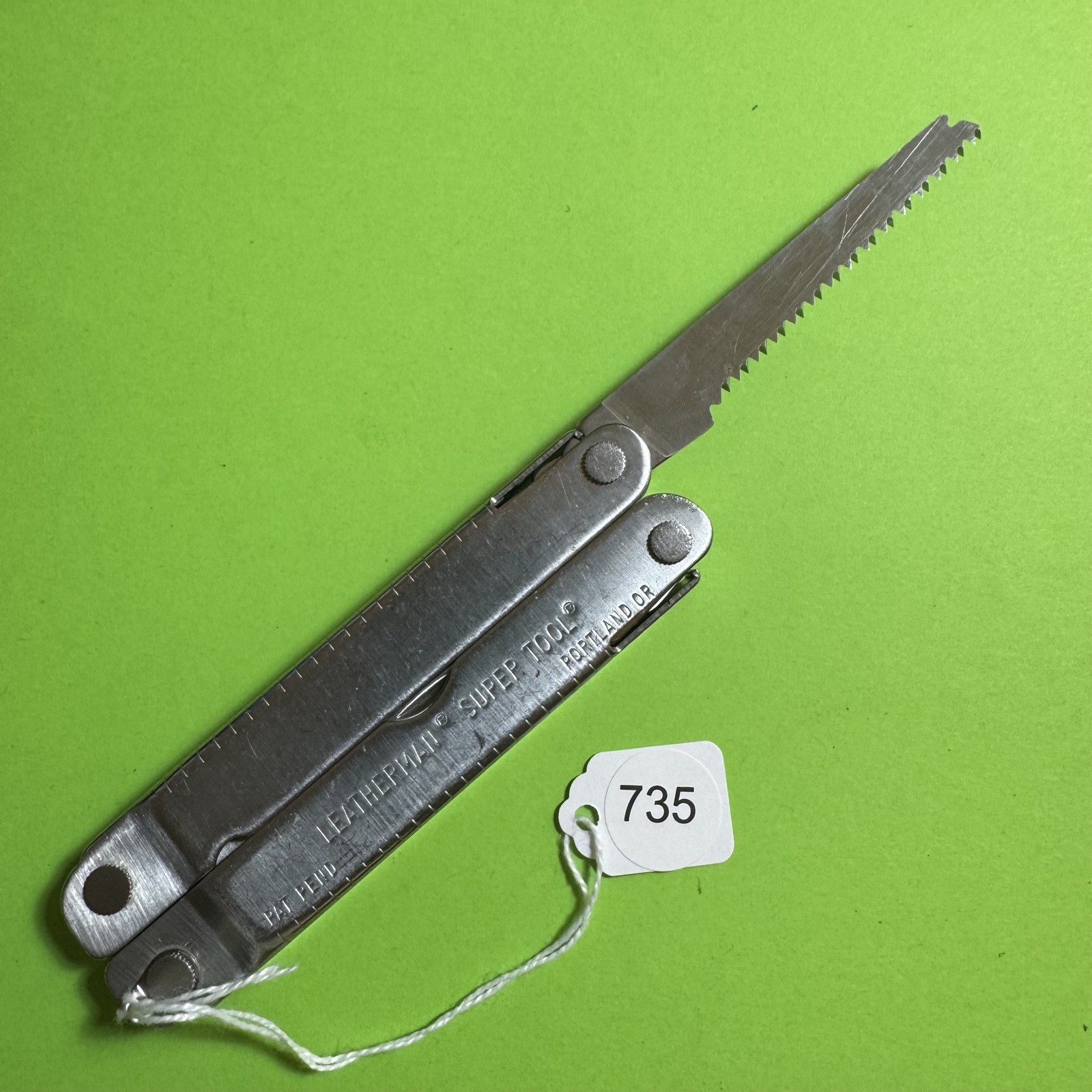 Leatherman Super Tool Plier Multi Tool Pocket Knife New Nylon Sheath EDC #735