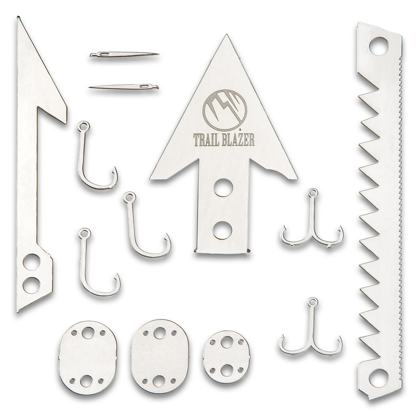 3 1/2″ x 2″ Compact Flexible Aluminum Survival Multi-Tool Card