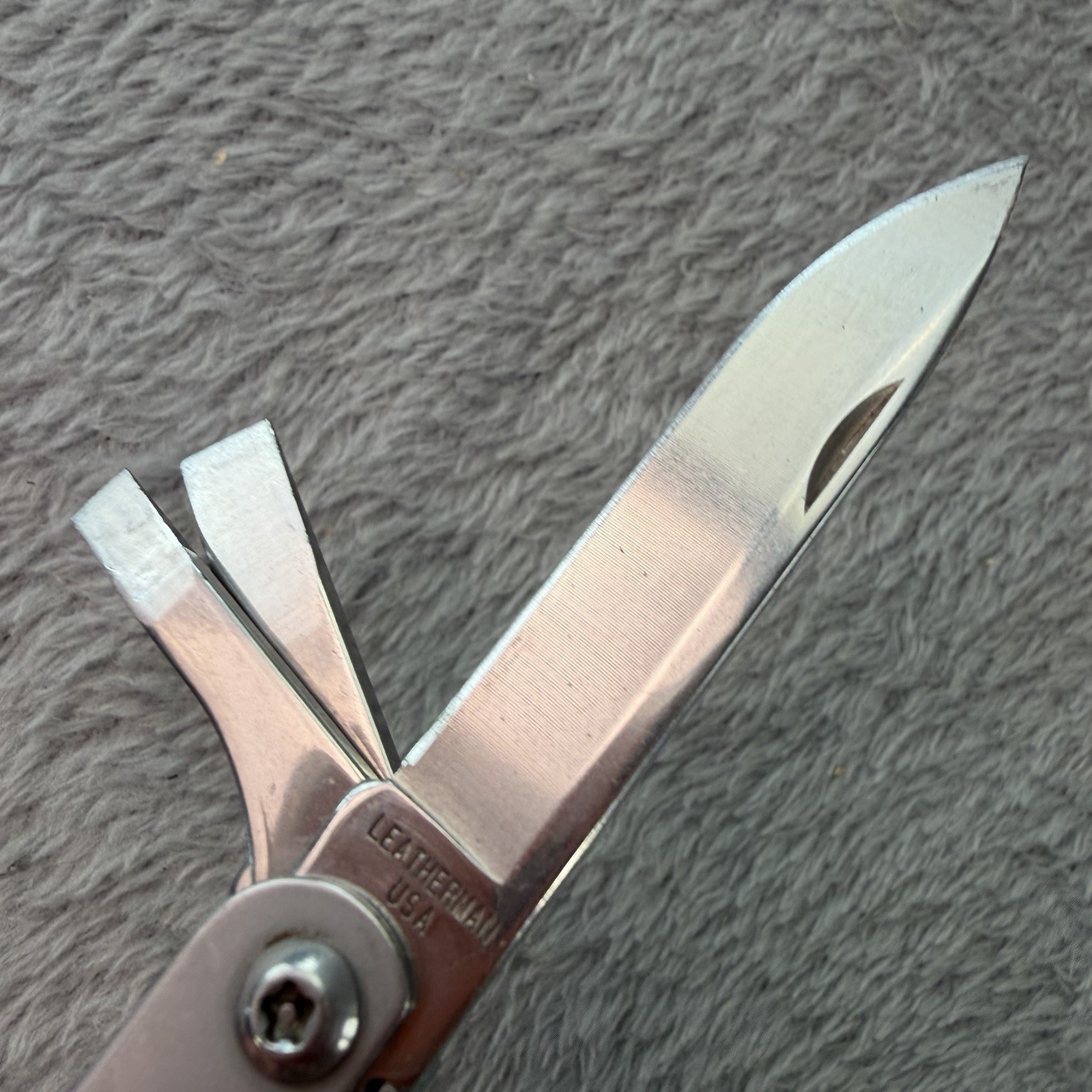 Vtg Leatherman Sideclip 0298 1998 Early Production “Heatex” Multitool EXC B550