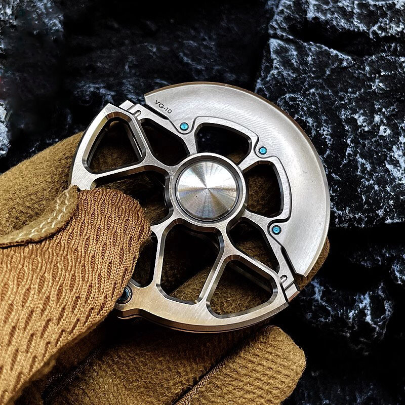 Titanium Knife Umbrella Rope DIY Decorative Accessories Key Ring Pendant Tools