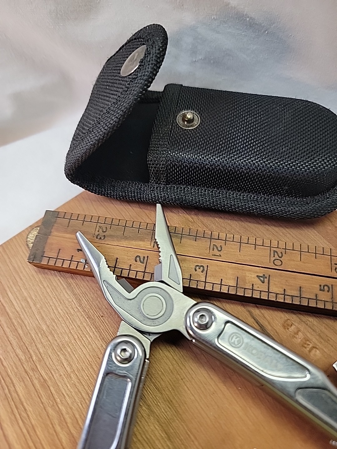 Kobalt Multi-tool Pocket Knife 9 Blade With Sheath Heavy Duty