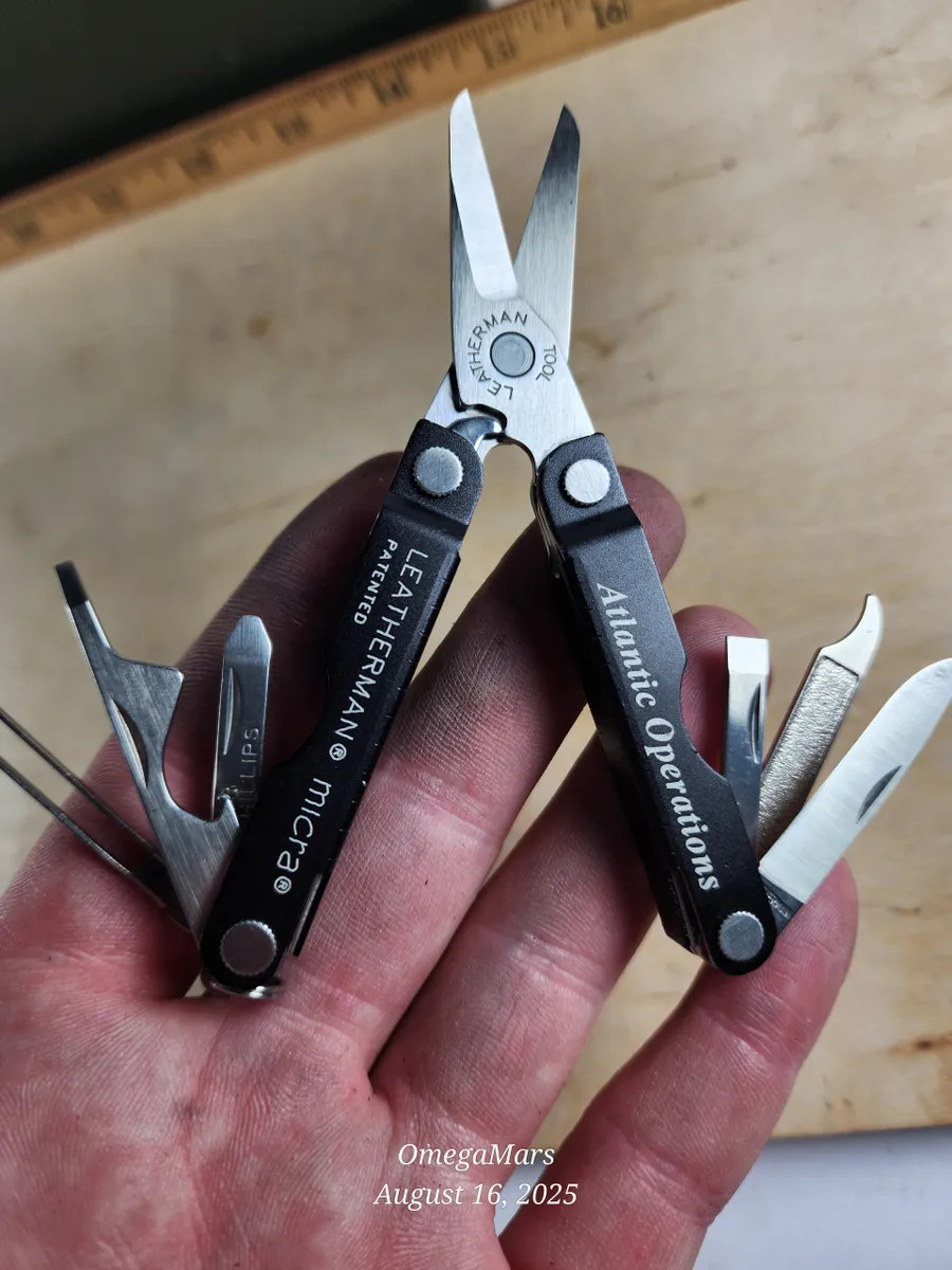 Leatherman Micra Black #1 Light usage