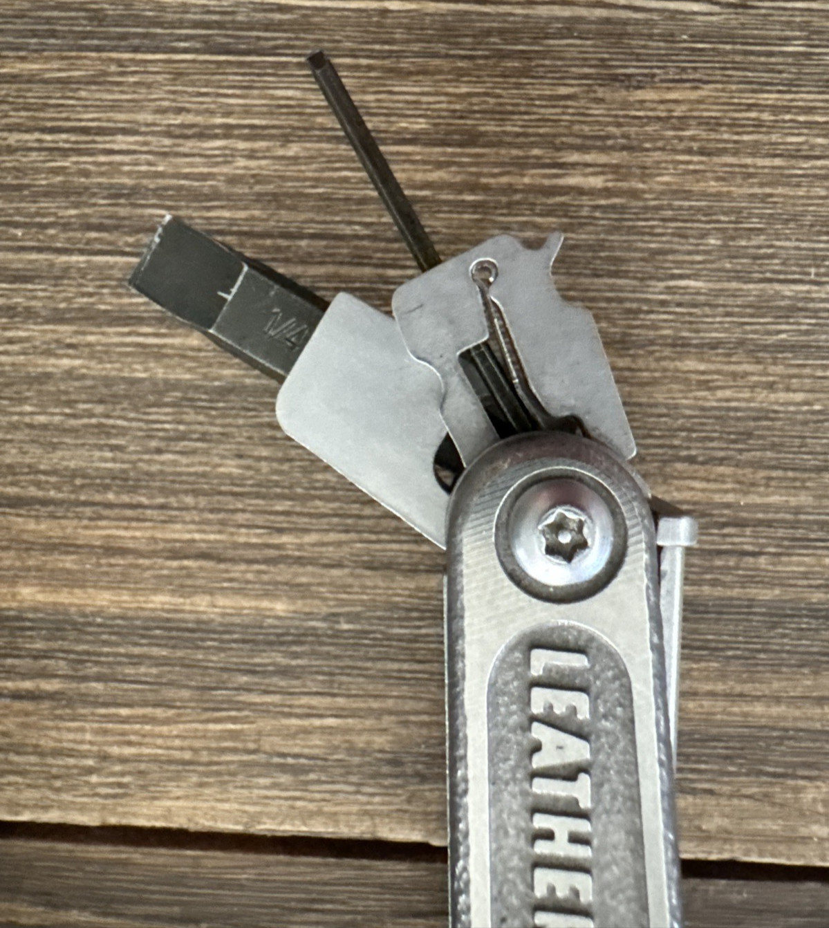 Leatherman Charge XTi Multi Tool Leather Sheath Bits Pocket Clip Ring USA 154cm