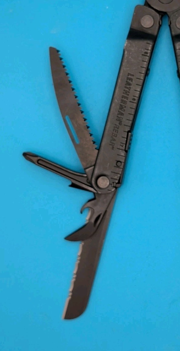 Leatherman Rebar Multi-Tool! BLACK OXIDE! WITH SHEATH!