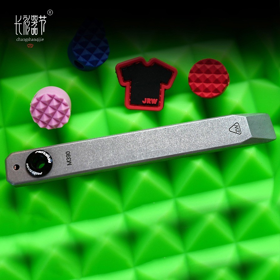 Premium M390 Steel EDC Pry Tool Pocket Flat Bar for Survival Everyday Carry