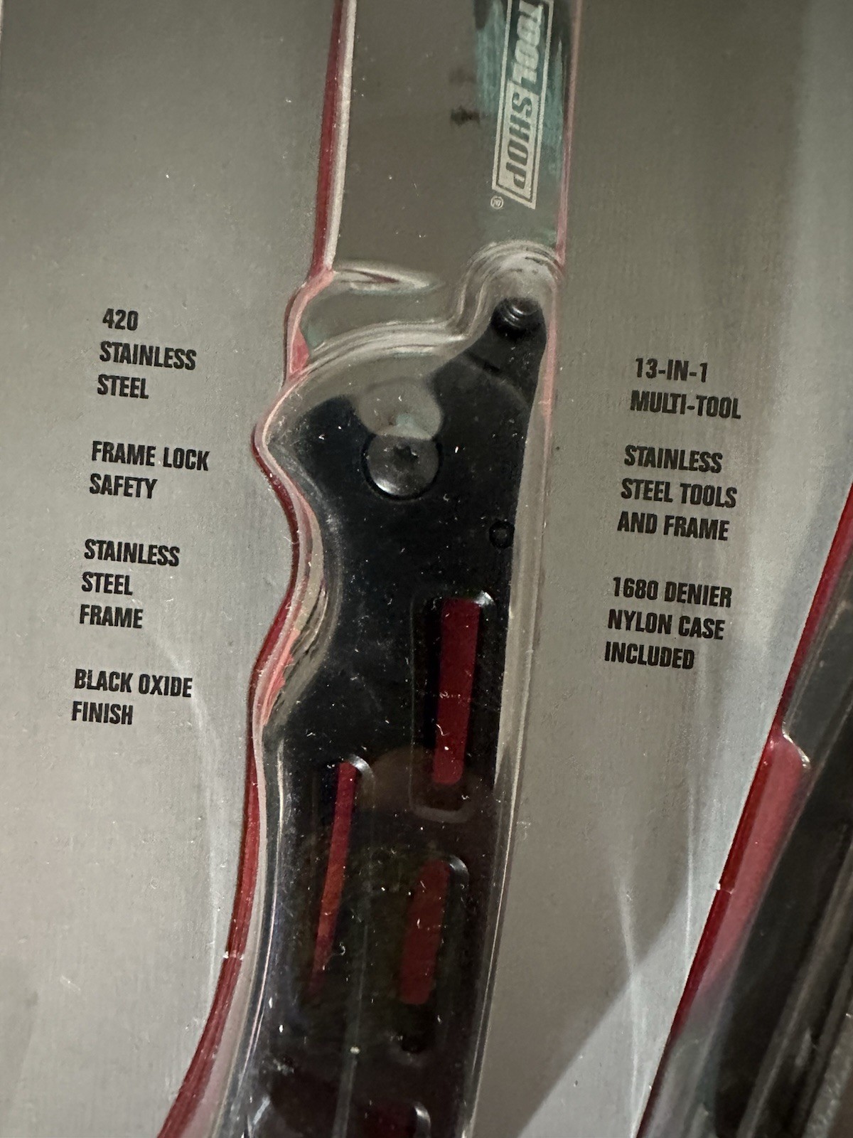 Multi-Tool & Knife Combo Set With Case