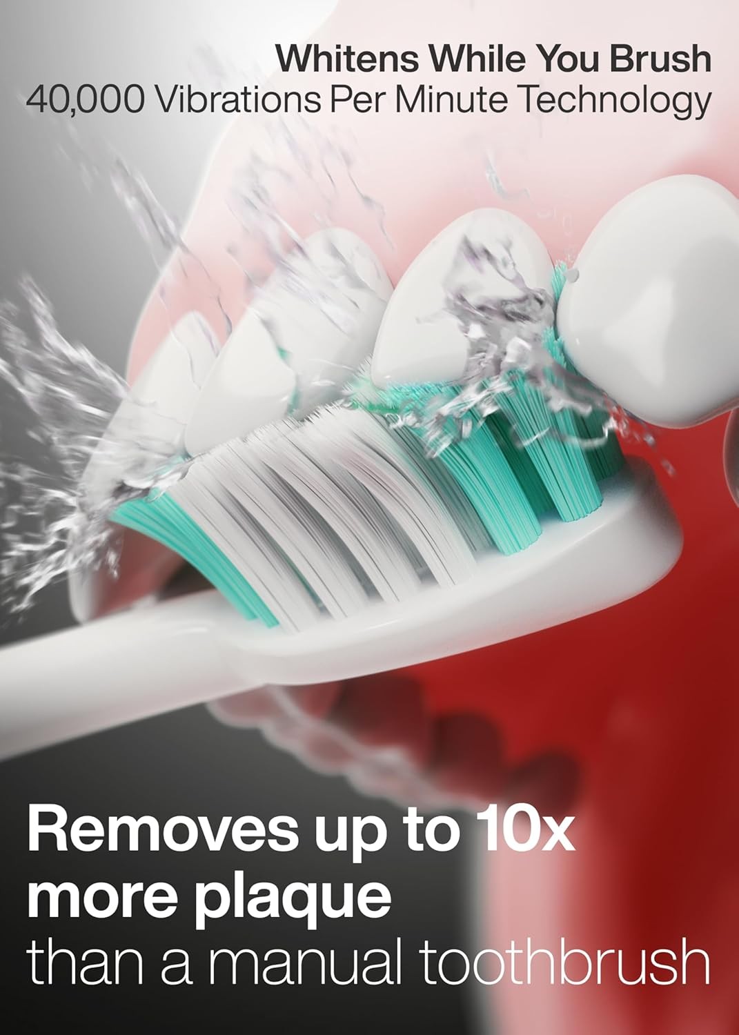Aquasonic Vibe Series Ultra-Whitening Toothbrush – ADA Accepted Electric Tooth