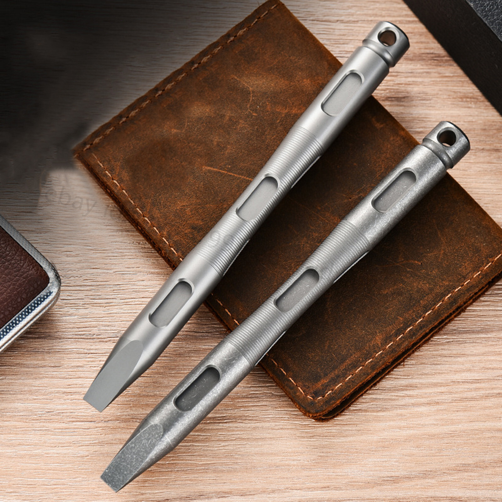New Titanium Alloy Pocket Pry Bar Crowbar Opener Portable Outdoor EDC Multi Tool