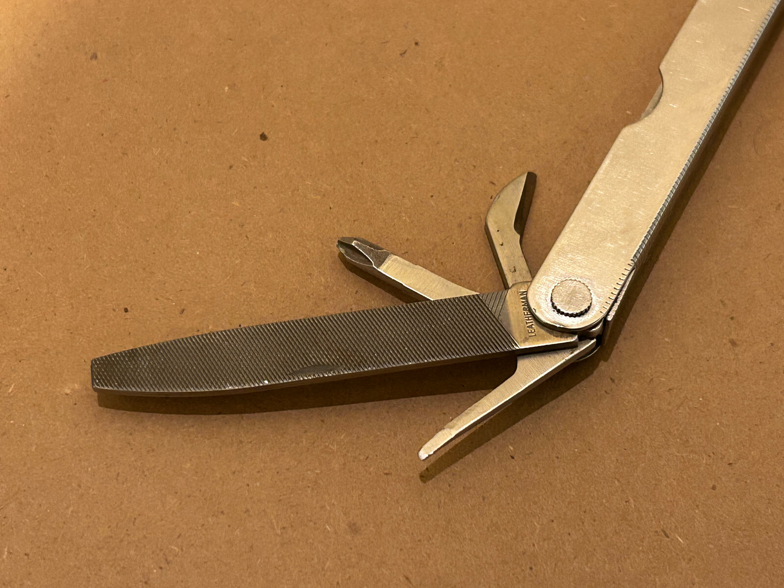 Leatherman PST Hand Held Multi-Tool/Pocket Survival Tool, Stainless Steel
