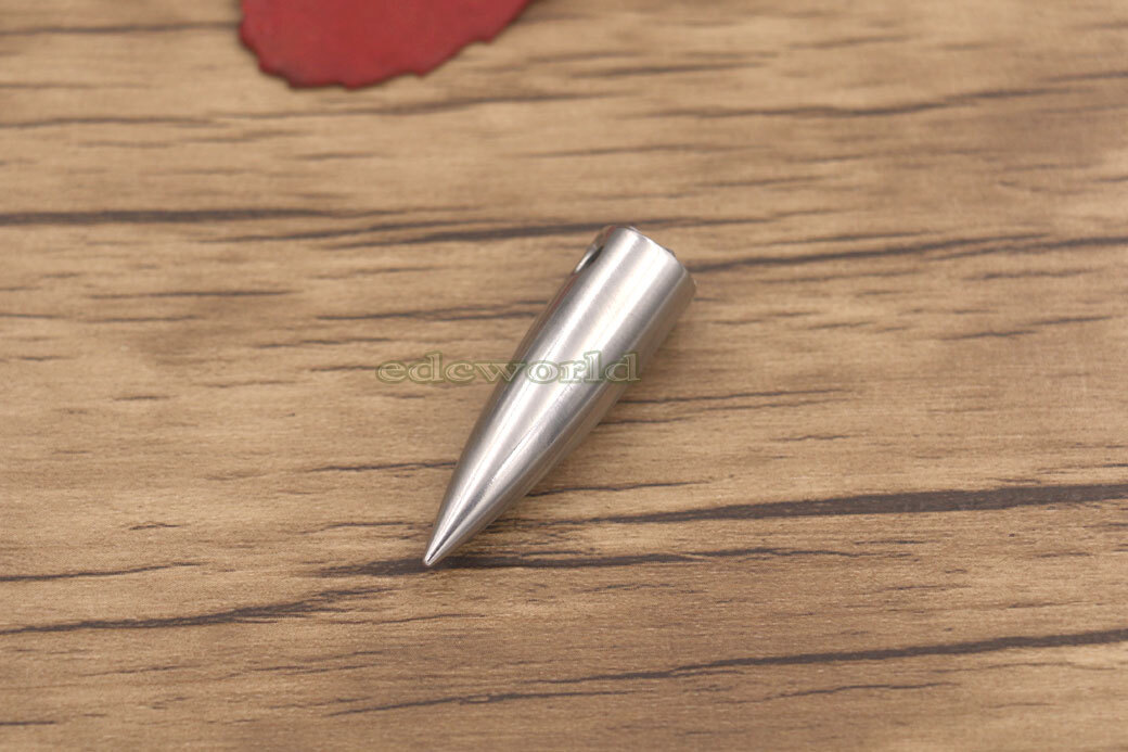 Solid TC4 EDC Titanium Alloy Keychain Necklace Pendant Outdoor Survival WR-III
