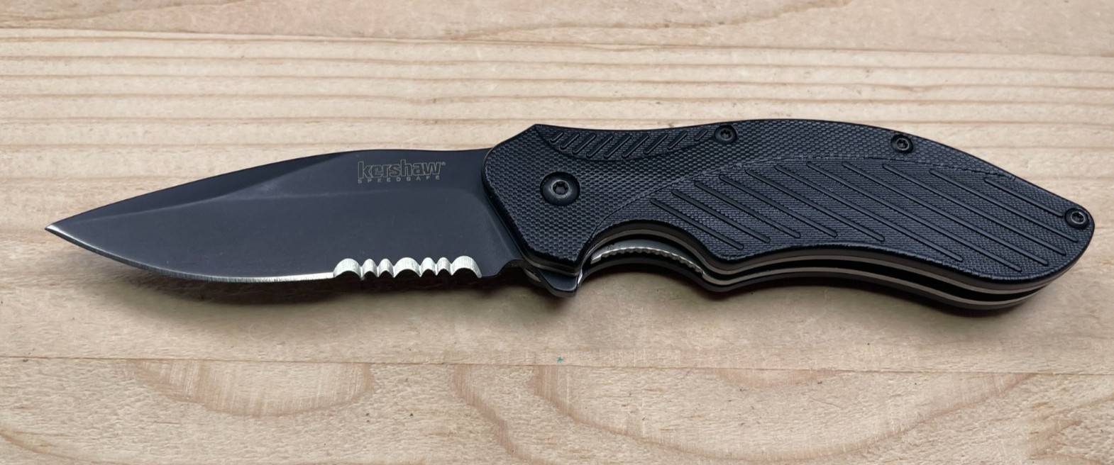 Kershaw 1605CKTST Clash Black A/O SpeedSafe Ken Onion Folding Pocket Knife
