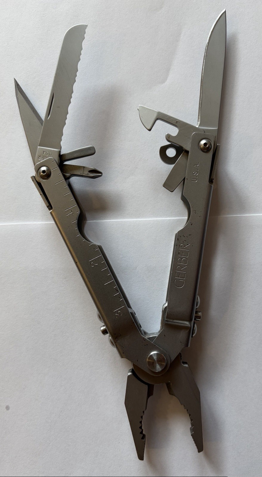 Original 1991 Gerber Multi Tool Pliers Made In USA Patent 5142721