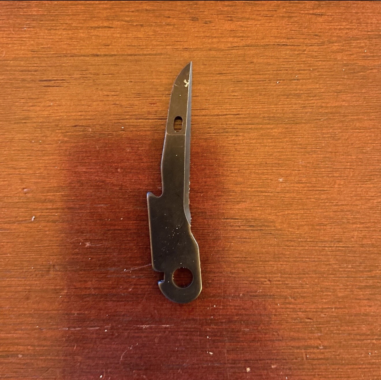 Awl from a Coyote Tan & Black Leatherman Rebar for Repair or Mod