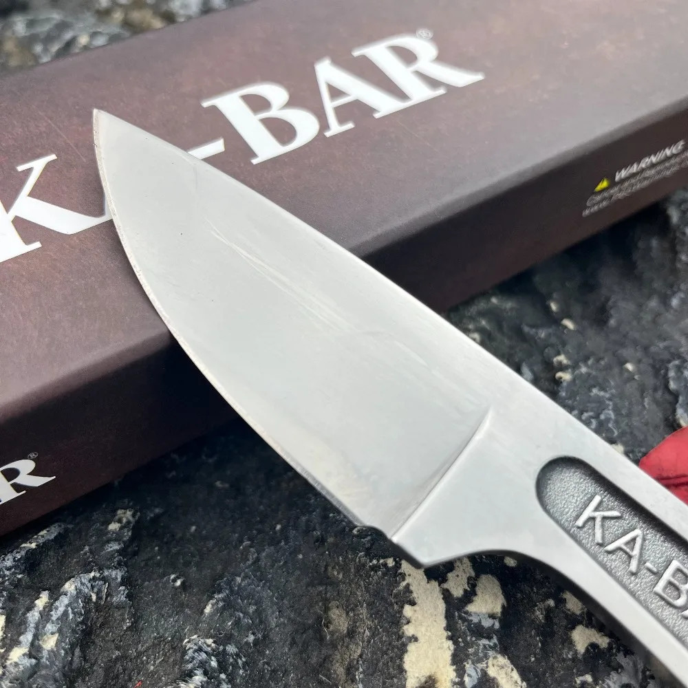 1119 Wrench-Style Outdoor Camping Knife 5Cr13MoV Steel Monoblock Blade Ideal for