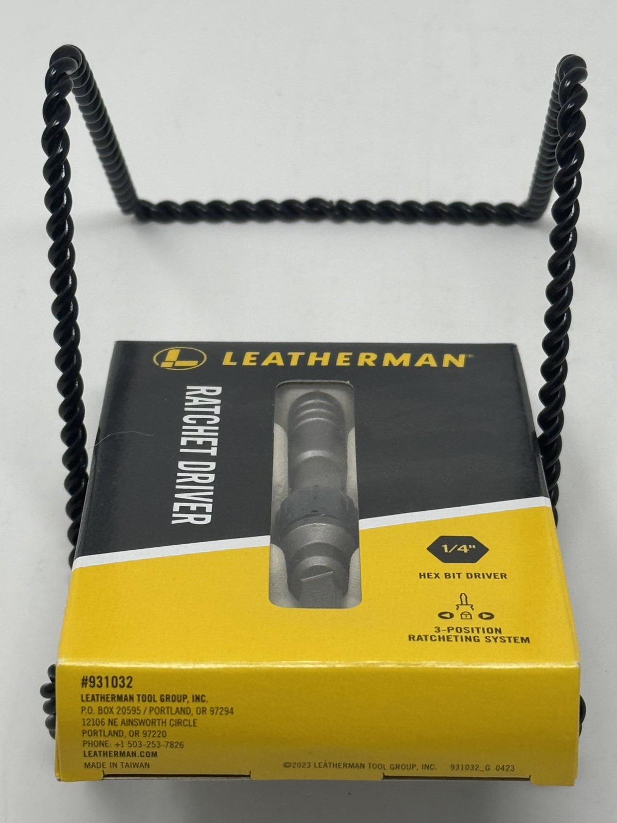 Leatherman Ratchet Driver 1/4 Hex Bit 931030 New In Box