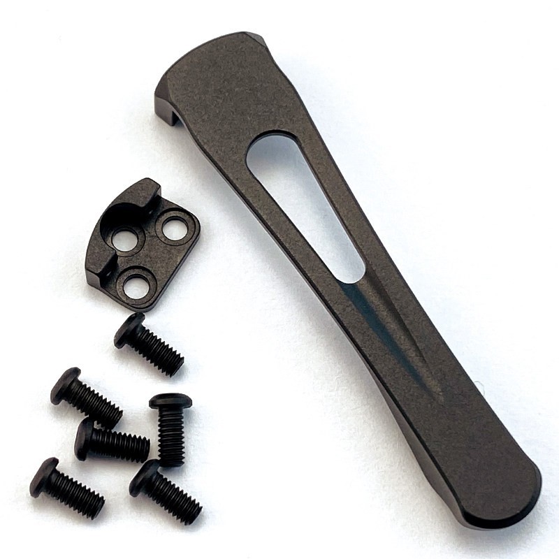 Titanium Pocket Clip for Spyderco C81 / C223 Knife Replacement Clip