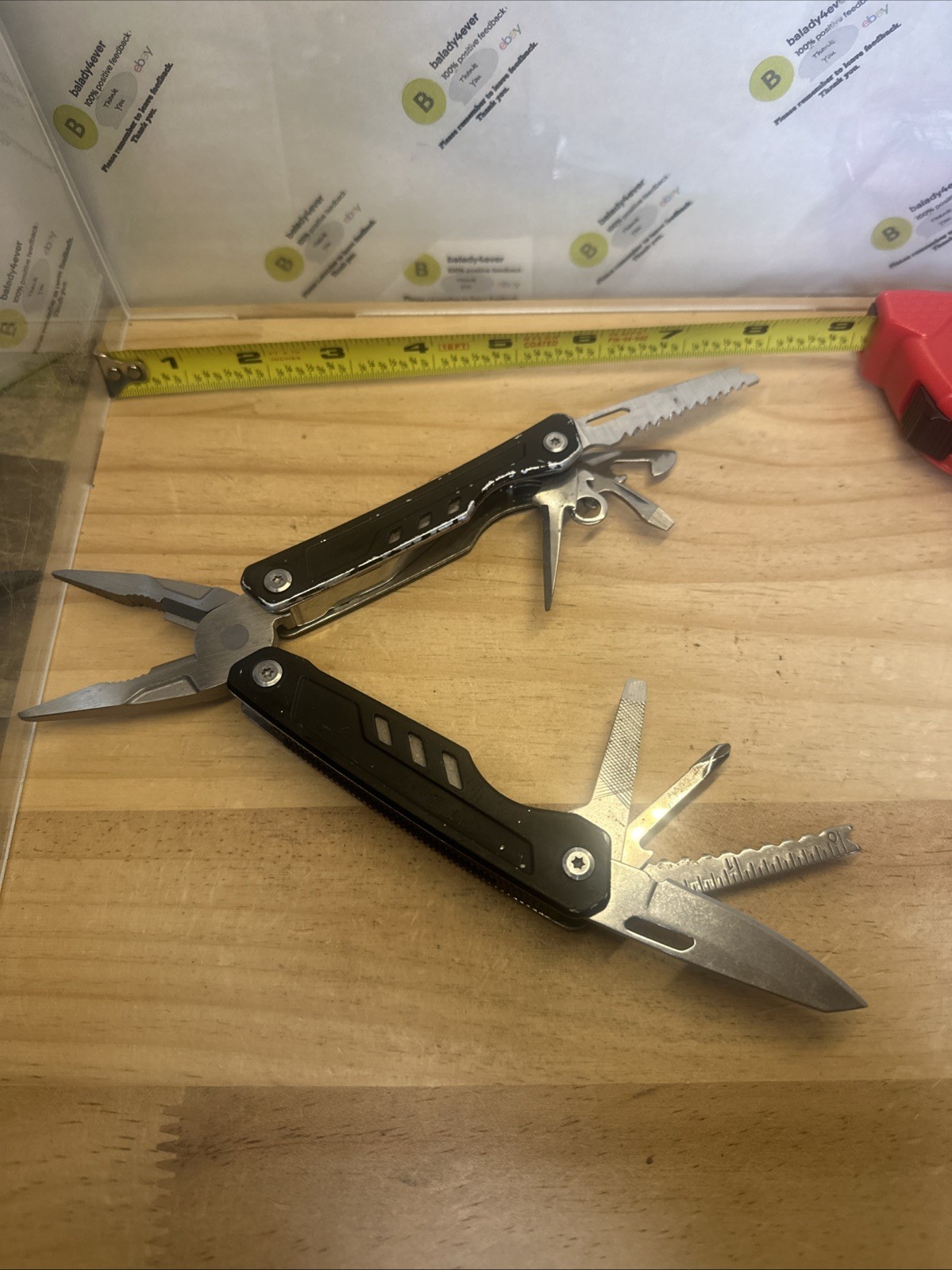 Ozark Trail 17-In-1 Multi Tool Pliers, Wire Cutter, Saw, Knife 4” Closed