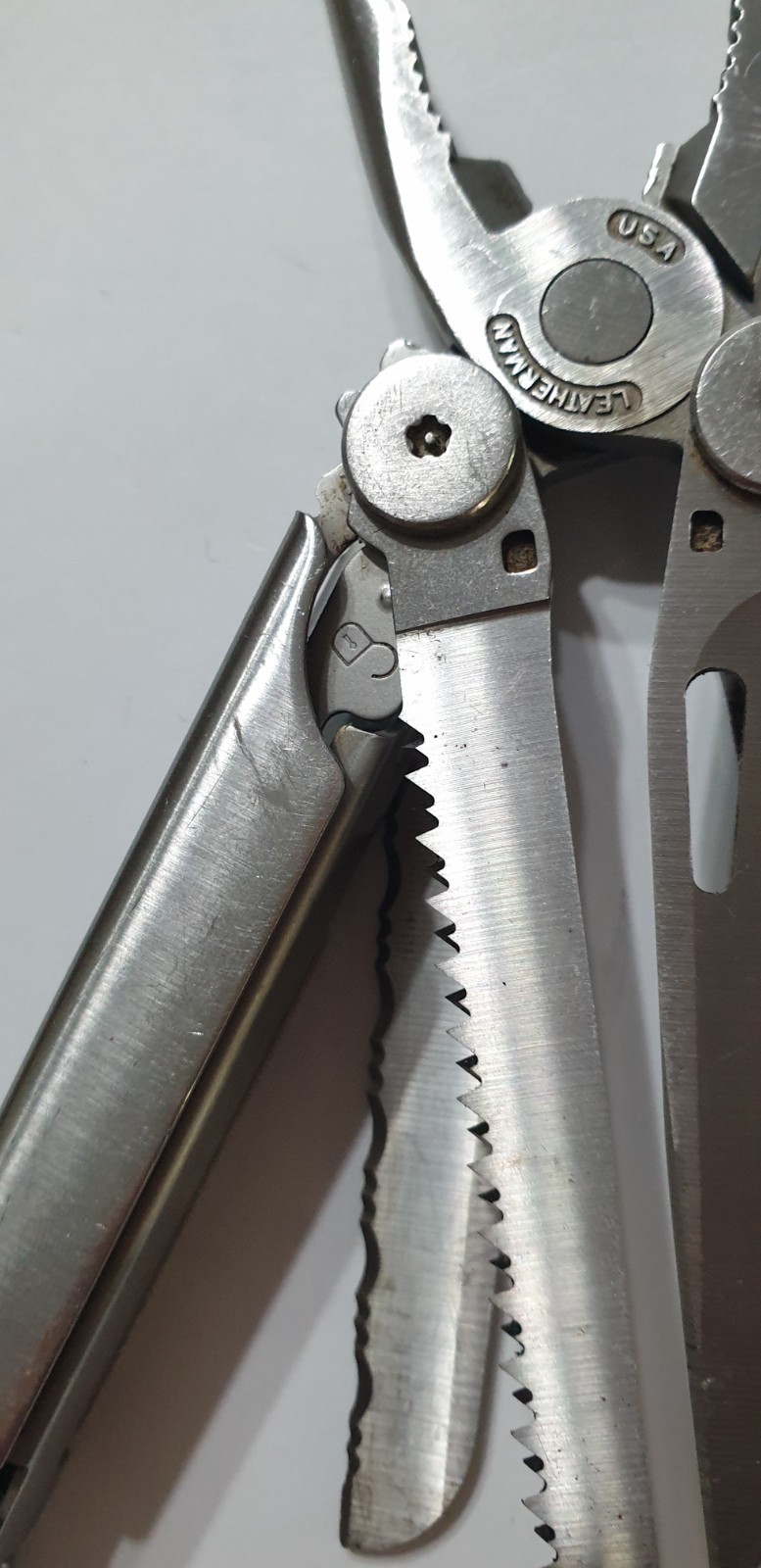 🔥🔥🔥 Leatherman 2000 Wave OG Original Gen1 Leather Sheath Multi Tool Pat Pend
