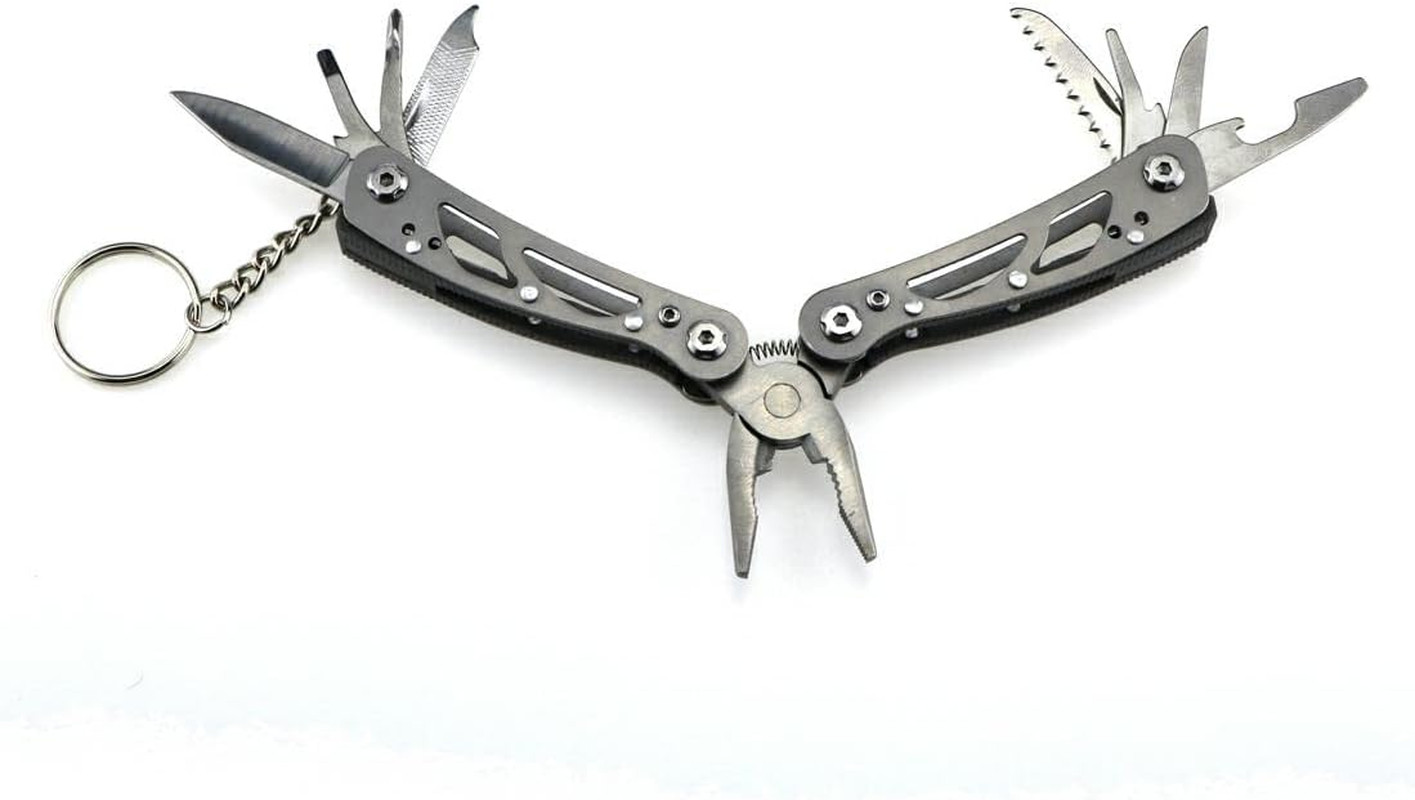 Mini Multitool Outdoor Small Pliers,Pocket Multitool Mini Pliers with Knife,Smar