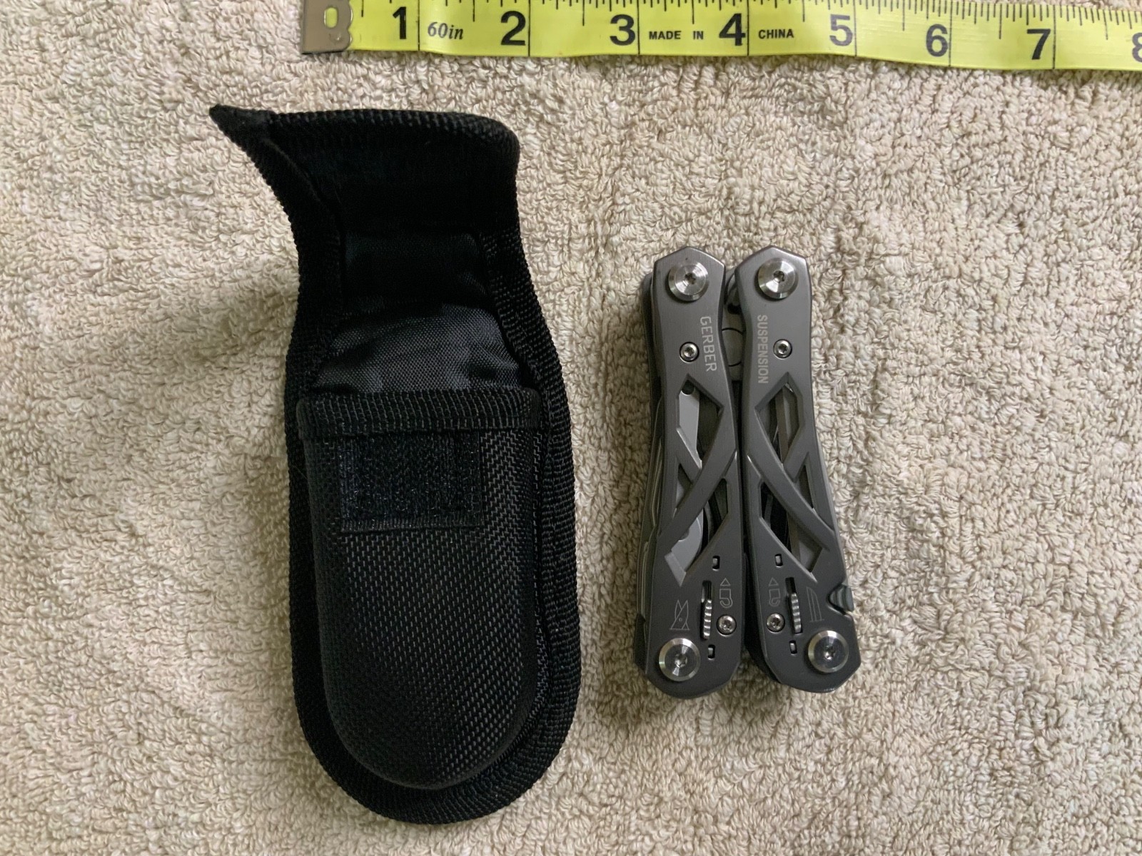 Gerber Gear Suspension 12-in-1 EDC Multi-Plier Multitool w/ Sheath