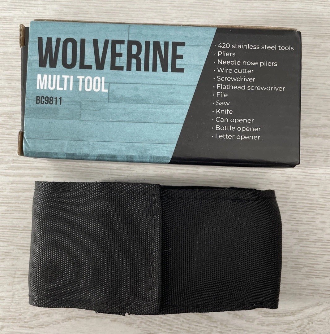 Basecamp Wolverine Multi Tool 11 In 1 Stainless Steel BC9811 BRANDED Unit