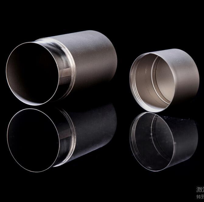EDC Small Pure Titanium Sealed Can Tea Can Storage Bottle Tool 100/250ml