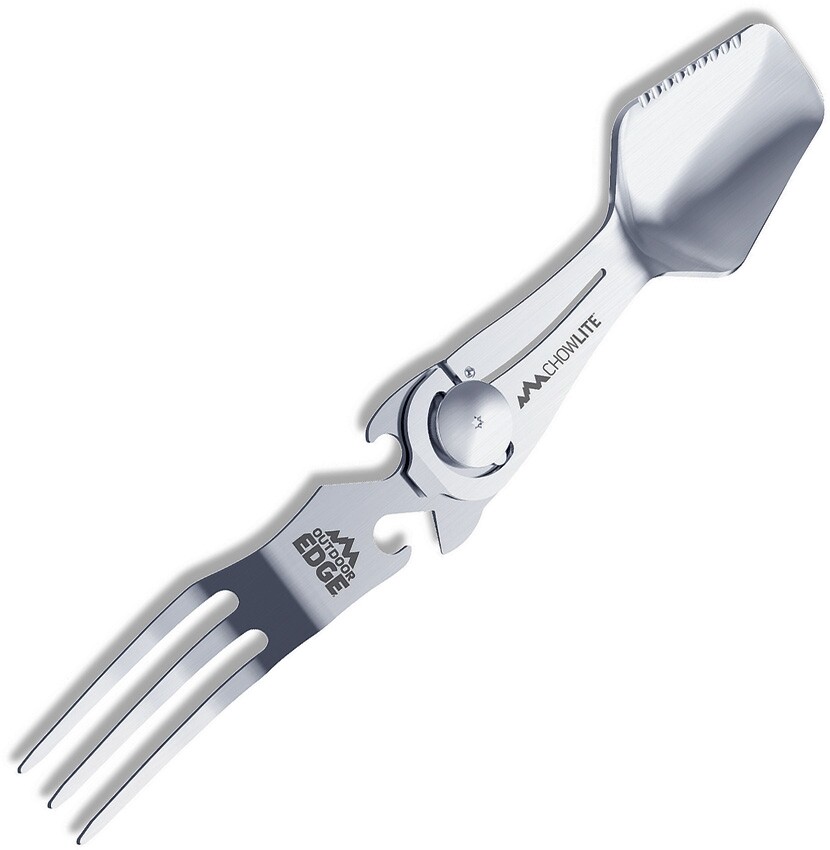 Outdoor Edge Chowlite Mealtime Multi Tool One Piece 420J2 Steel Construction
