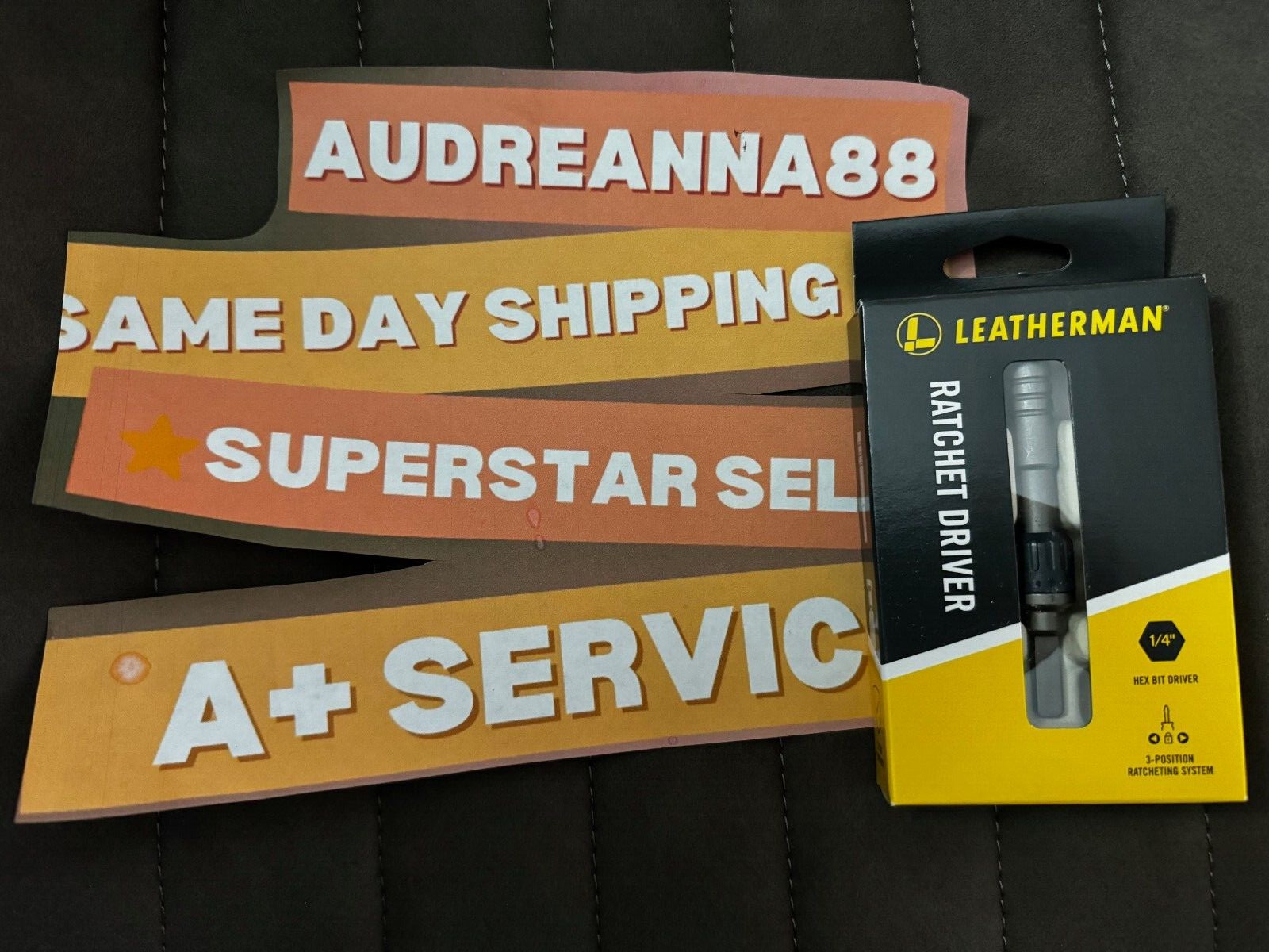 ✅NEW IN BOX✅100% AUTHENTIC✅ Leatherman Ratchet Driver 931030