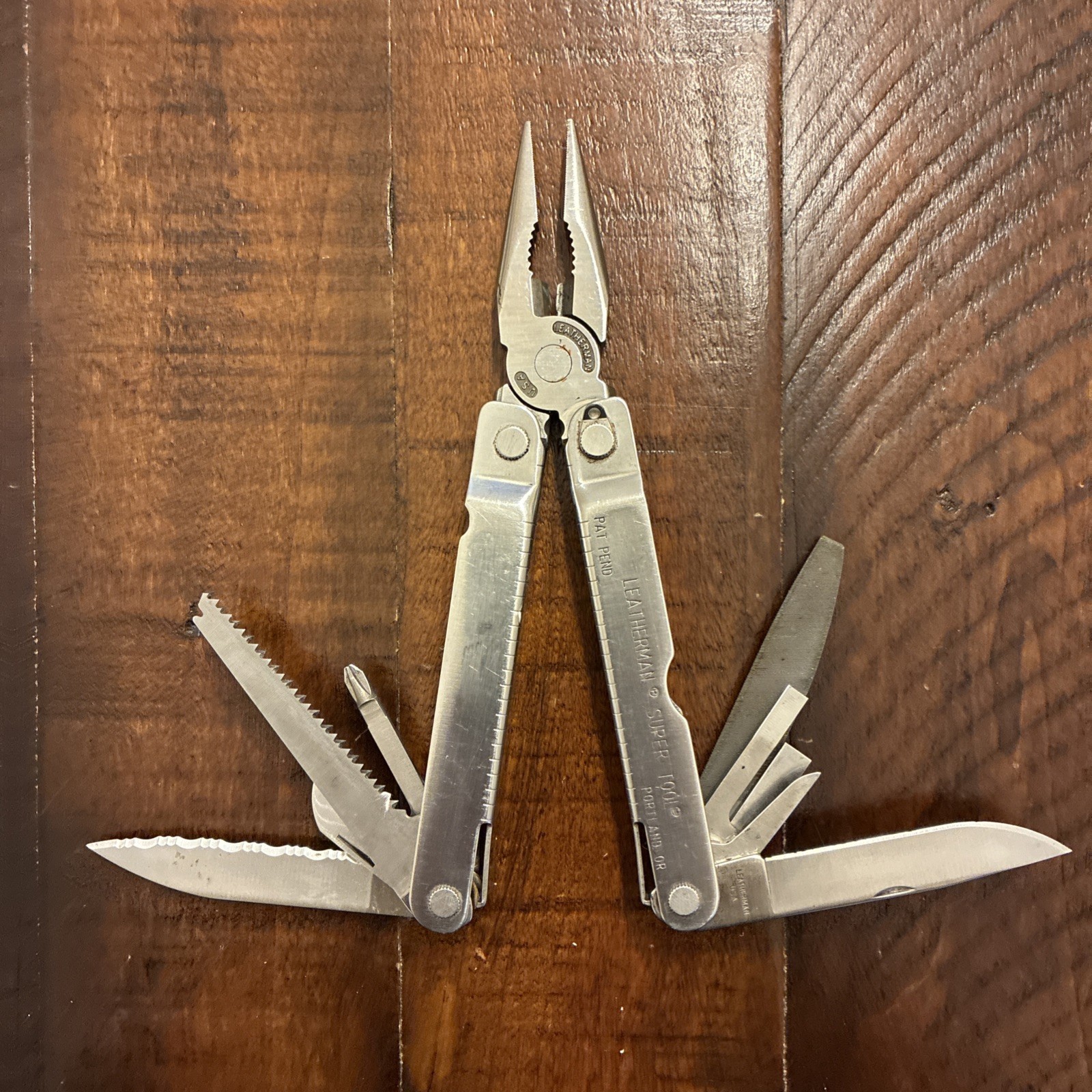 Leatherman Super Tool Multitool Vintage 1998 Pat Pend USA Made – Excellent