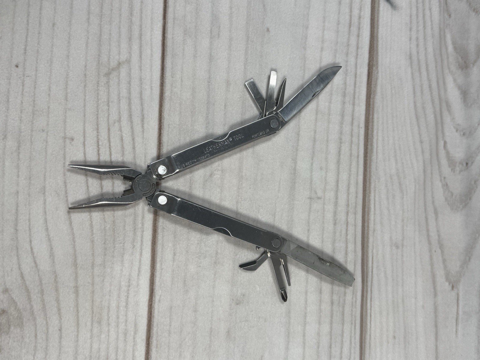 Vintage Original Leatherman Multi-Tool Portland OR “0895” w/ Leather Sheath