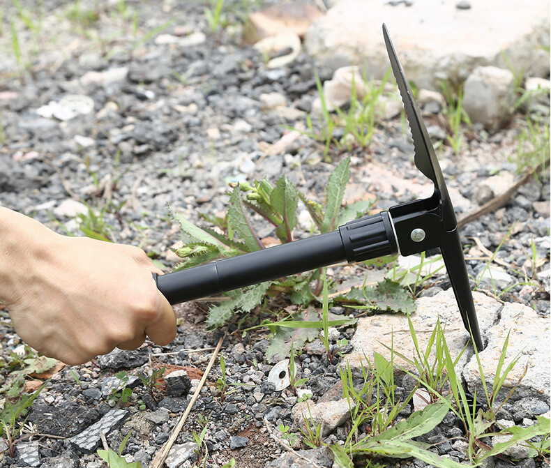 Outdoor Military Trenching Three-in-one Multi-fuFolding Tool With nctional