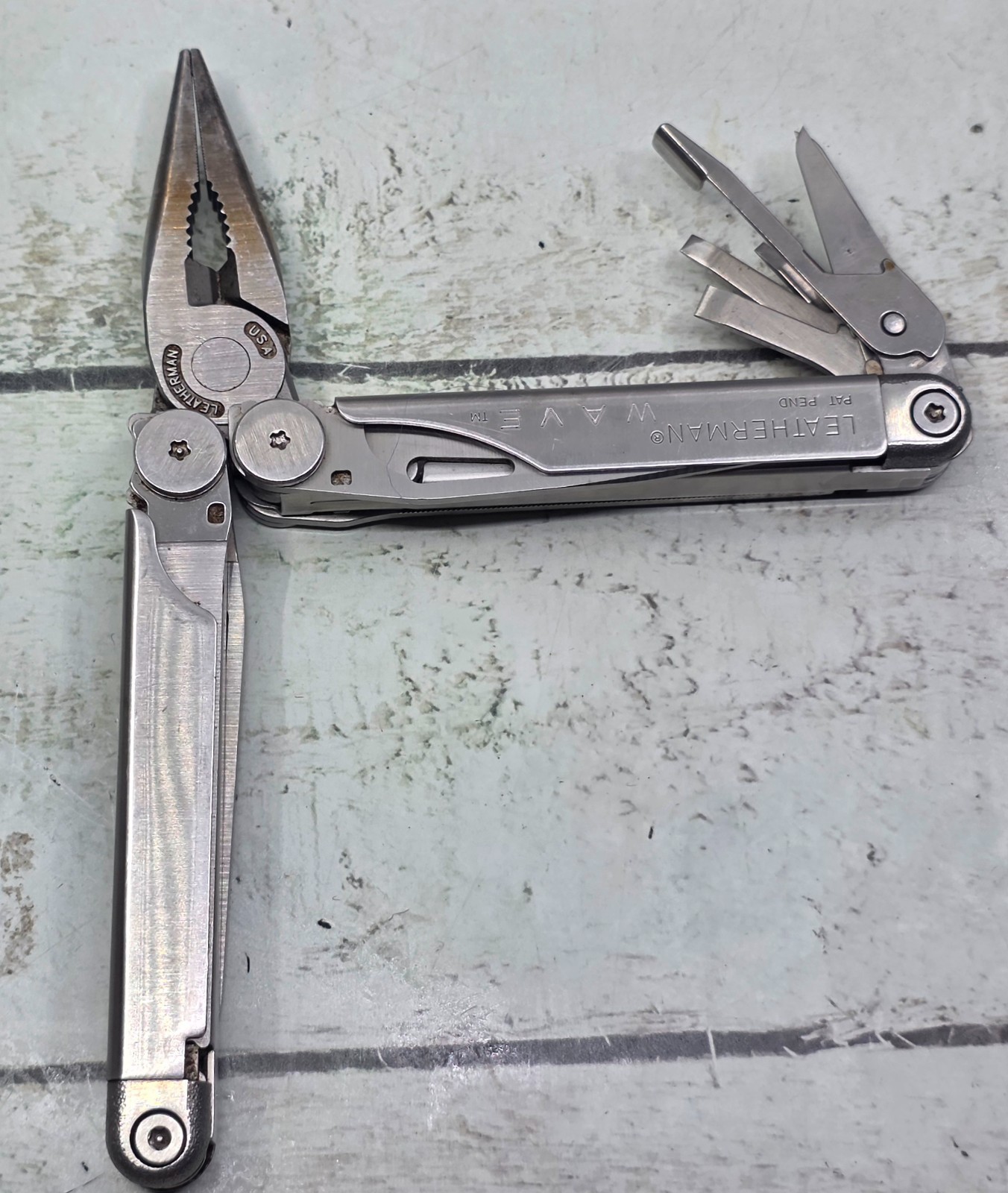 Leatherman Wave Multi-Tool Original 1st Gen (1998-2004) – Stainless Steel