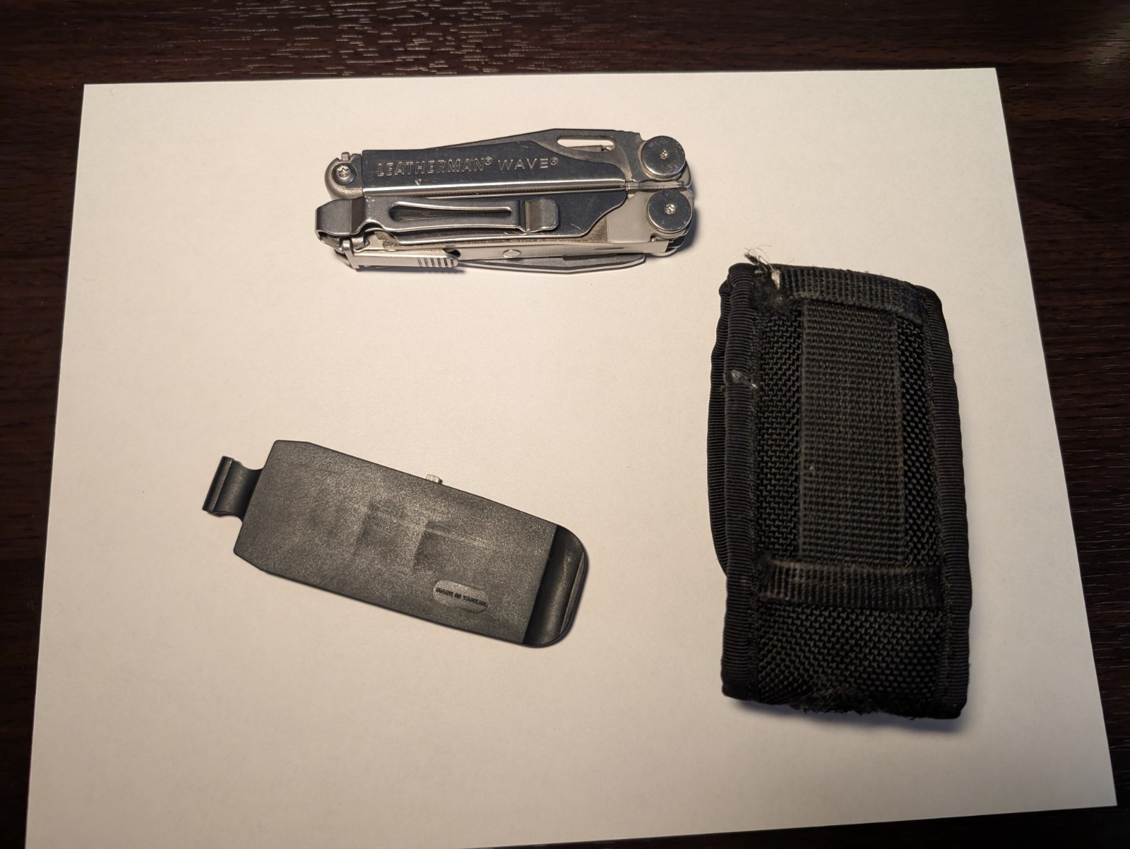 Leatherman Wave Multitool W Sheath and Bits Good Shape See Pics!