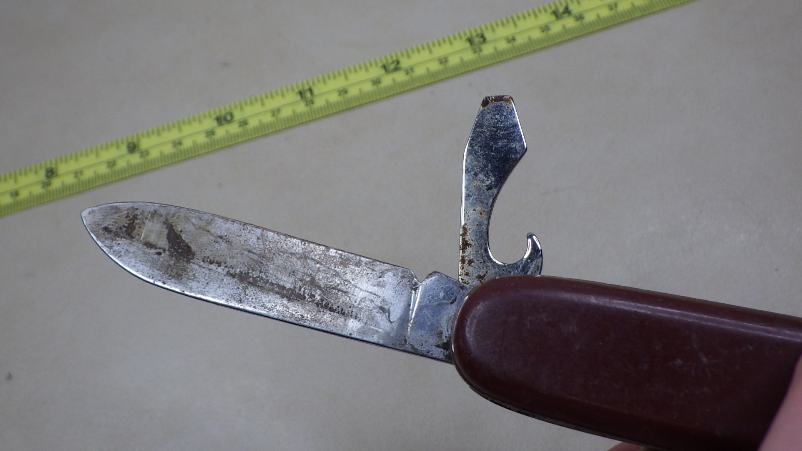 Vintage Richards Sheffield England Multi Tool Pocket Knife Swiss Army Style