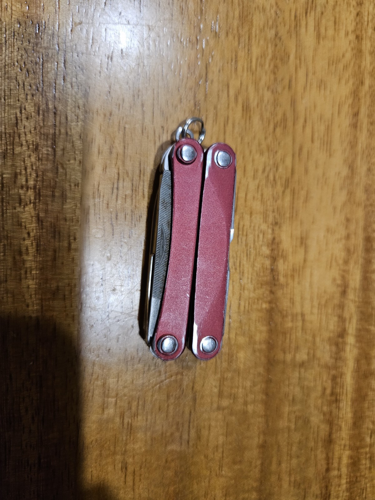 Leatherman Squirt PS4 Red Keychain Multi Tool Pliers Pocket Knife
