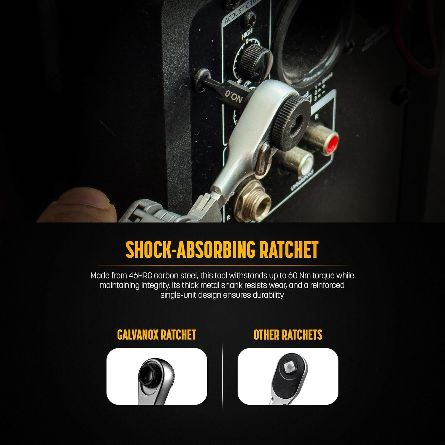 Flat end Ratchet Driver Designed for Leatherman Model Compatible with Multi Tool