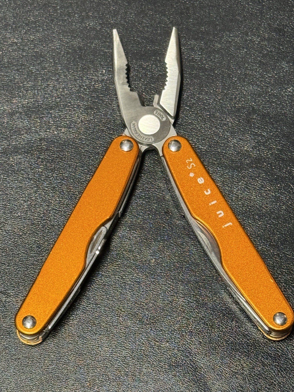 Leather Juice S2 Orange multitool discontinued model