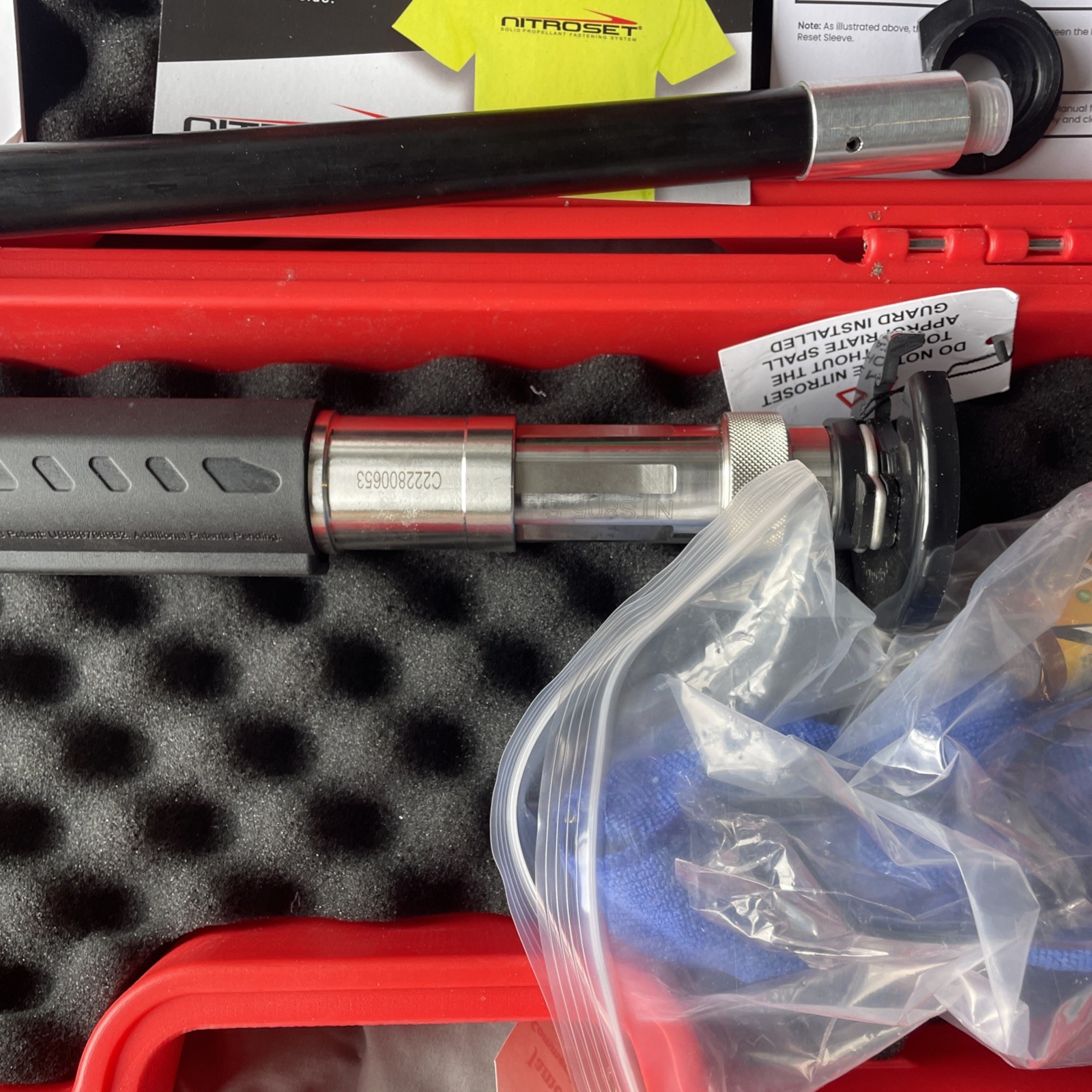 Nitroset NTS805 Triple Play Standard Tool Kit with Hand Grip & 14in Extension