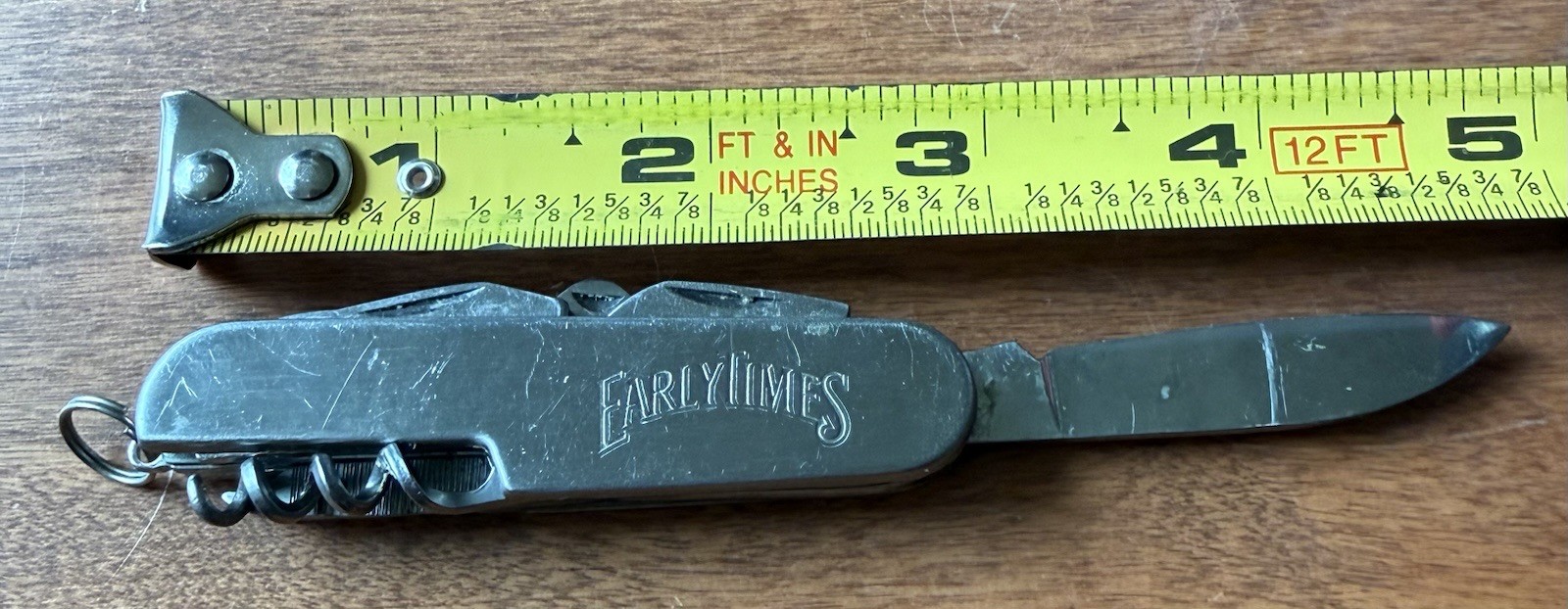 “Early Times Bourbon Whiskey” Multi-Tool Utility Pocket Knife