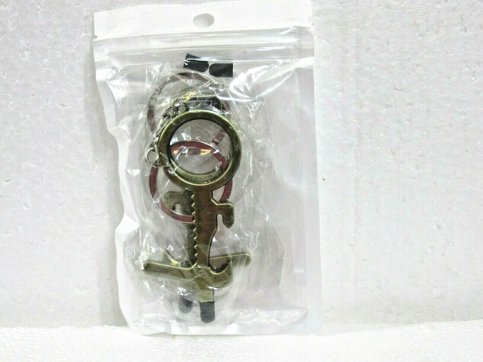 PACK Of 2 No Touch Keychain Multi Tool Door Opener Stylus And Bottle Opener NEW