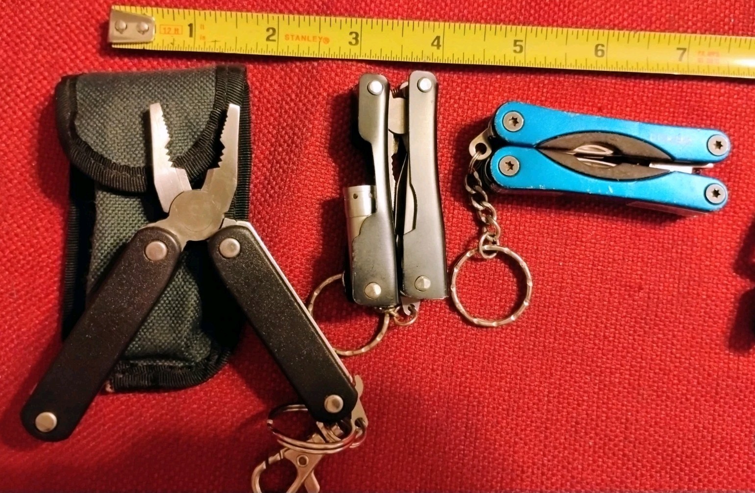 Multitool smaller size 14pc lot working EDC camping Cabelas flashlight Columbia