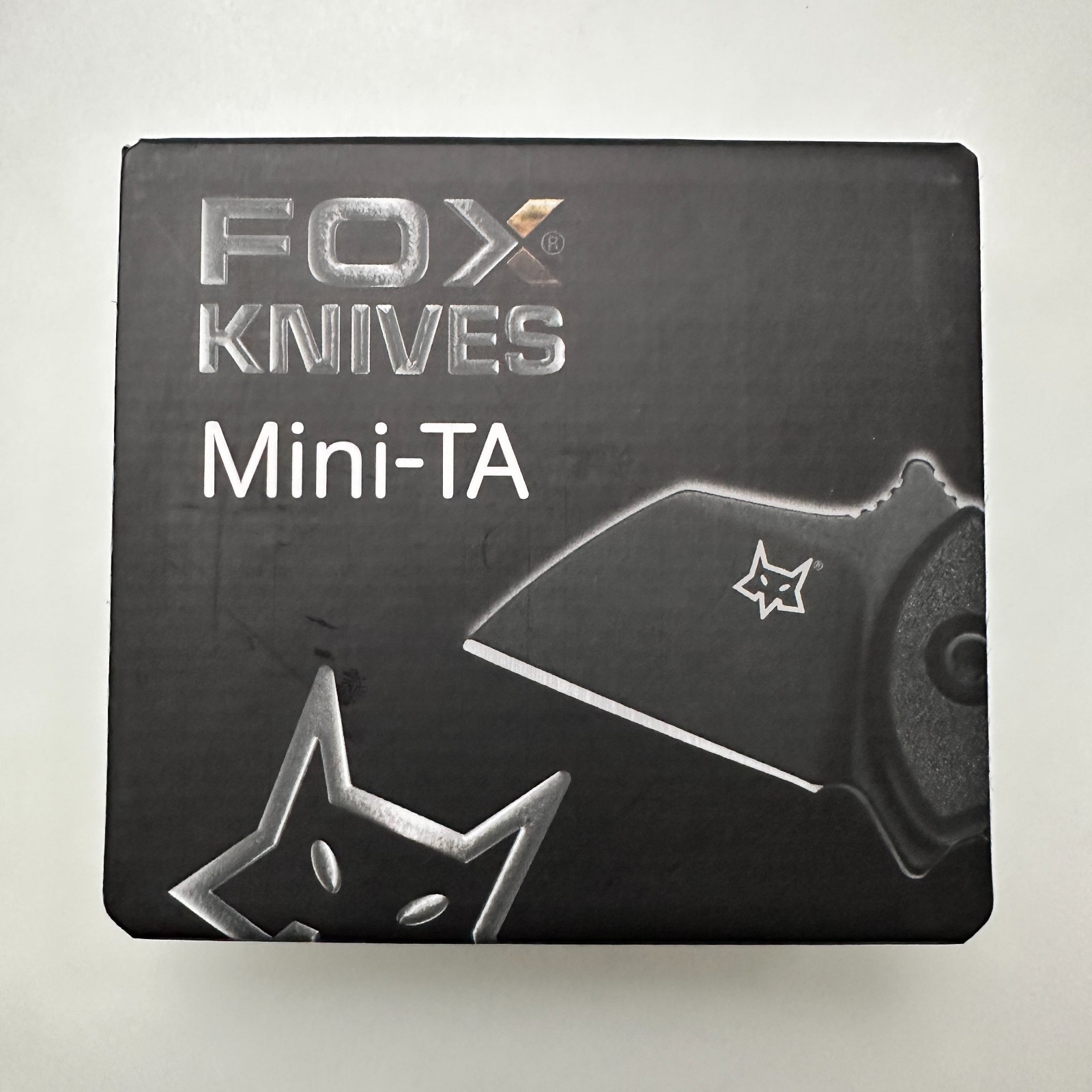 FOX KNIVES Mini-TA Folding FX-536 OD Knife 1″ Stainless Blade, Verde Green