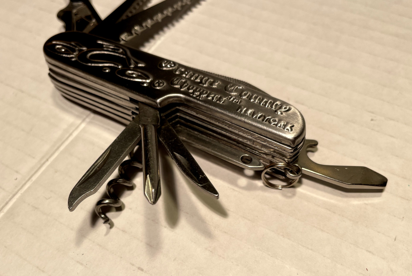 Rare Vintage Orange County Choppers Brand New York Multi-Function Pocket Knife