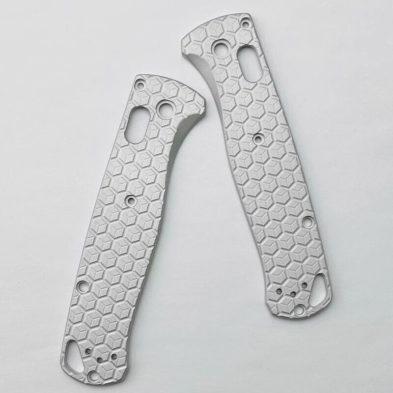 1Pair Aluminum Alloy Handle Scales for Benchmade Bugout 535 Multiple Styles