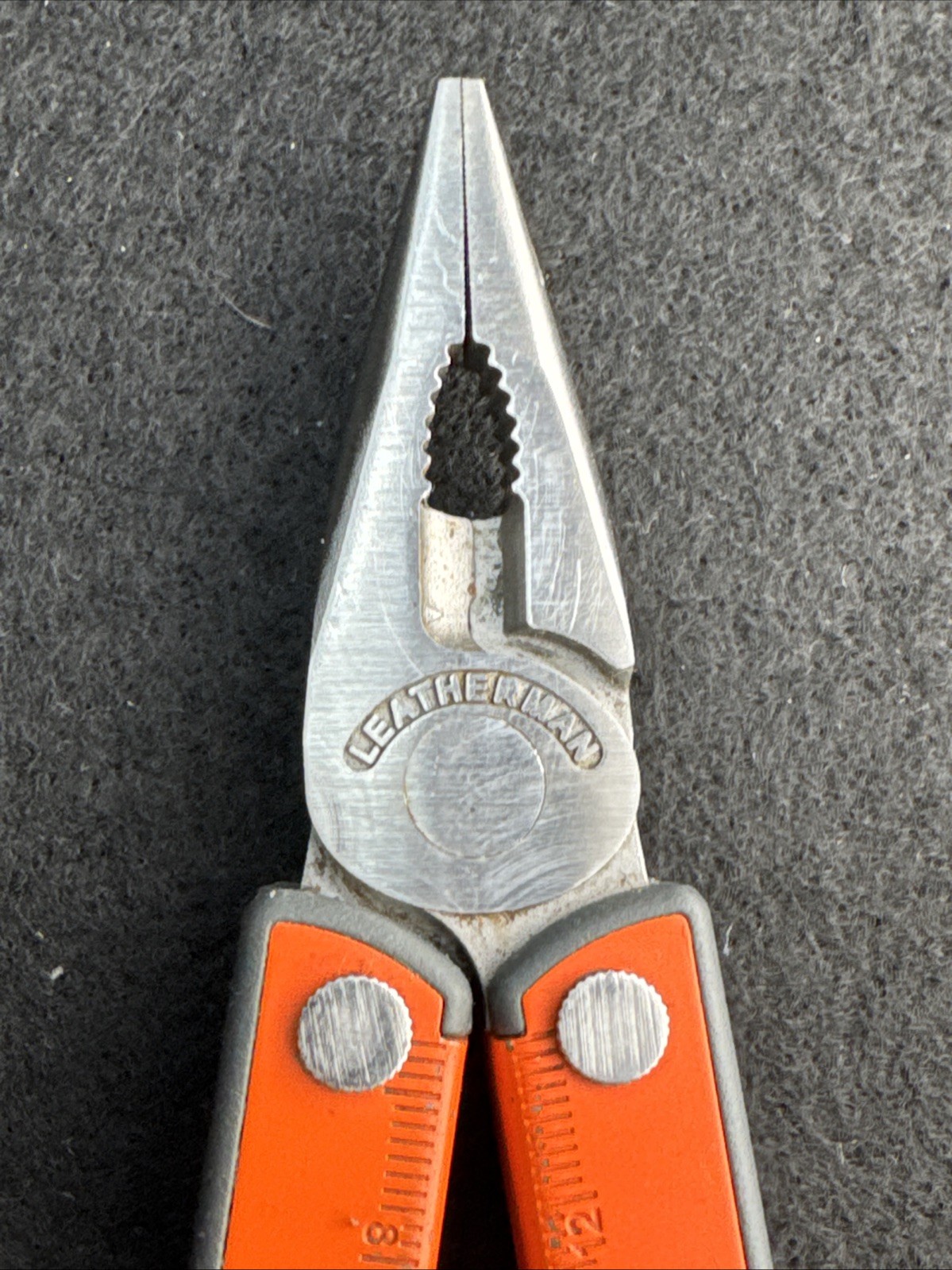 Limited Discontinued Leatherman Fuse Orange Multi-Tool Knife Plier