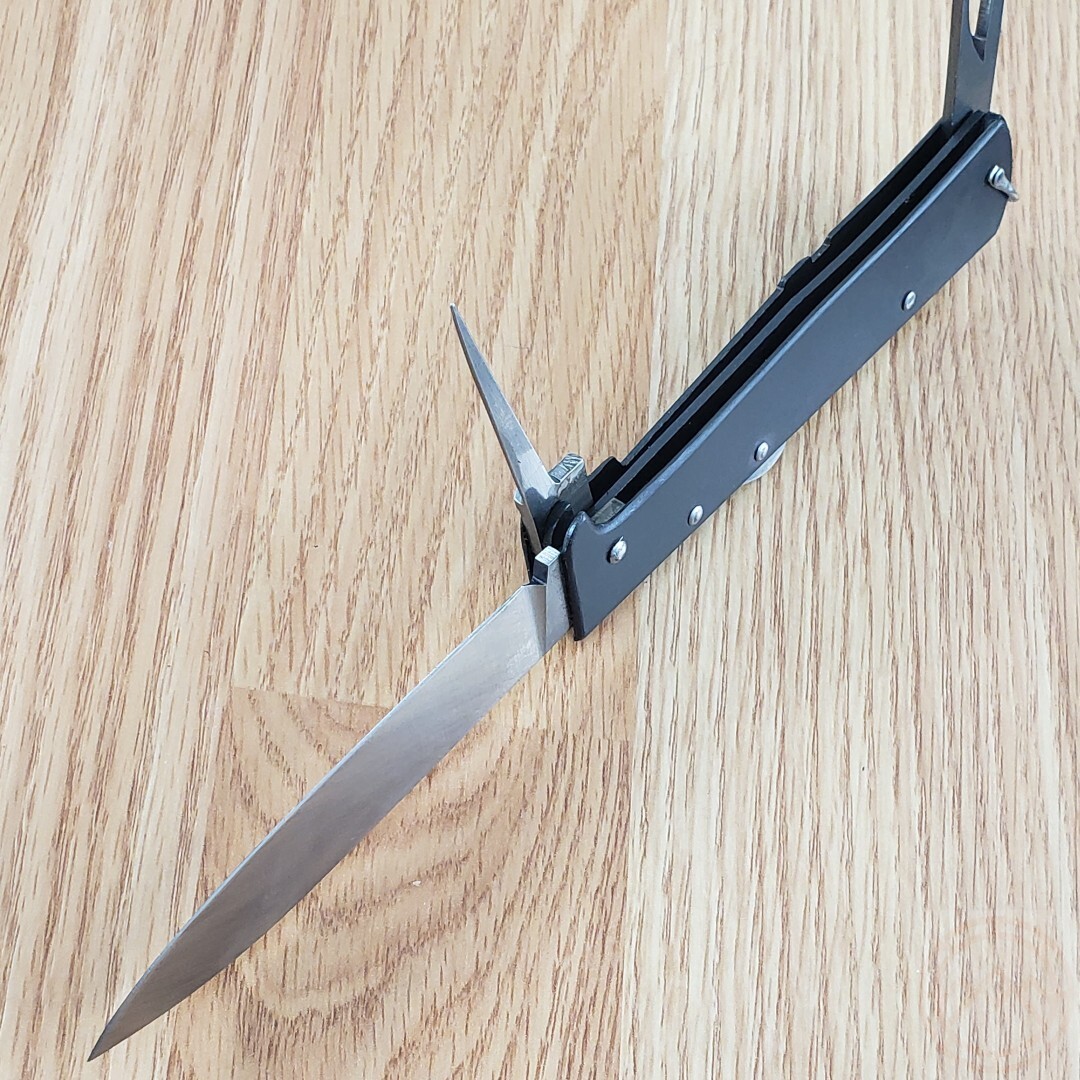 OTTER-Messer The Mercator Multi-Tool 3.75″ Satin Finish Blades Stainless Handle