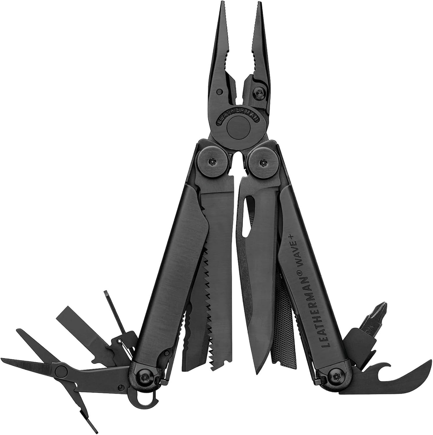 Leatherman Wave+ 18-in-1 Multi-Tool Black EDC DIY Outdoor Tool