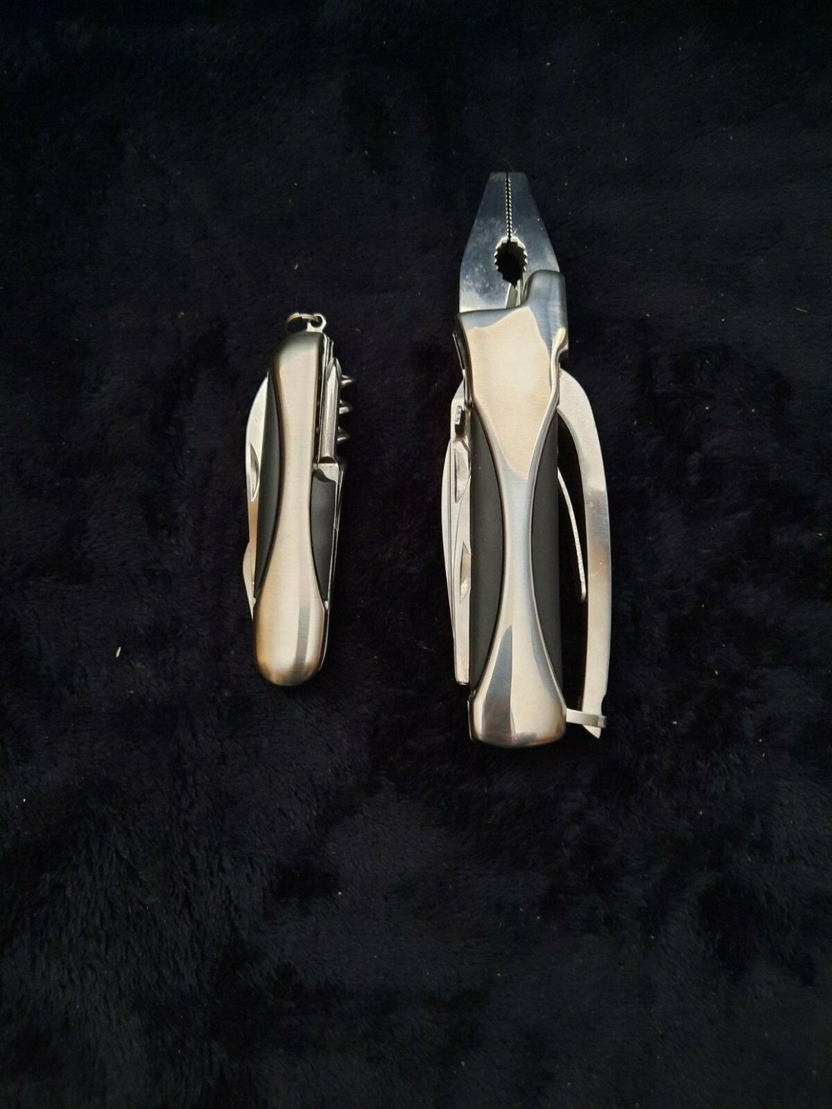 Knife 2 Unbranded Stainless Steel Swiss Army Style Multitool Bundle NEW