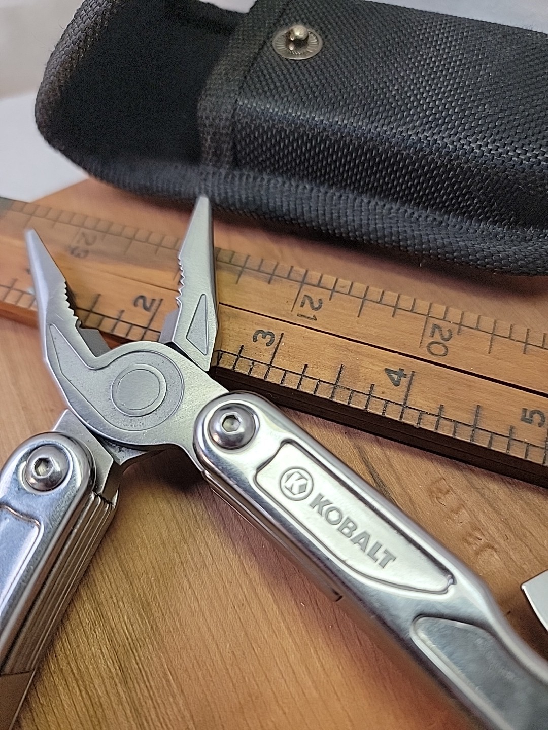 Kobalt Multi-tool Pocket Knife 9 Blade With Sheath Heavy Duty